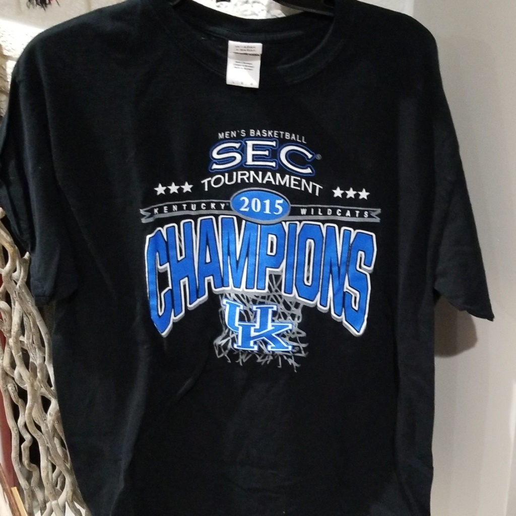 Kentucky Wildcats 2015 Sec Basketball Champs Xl